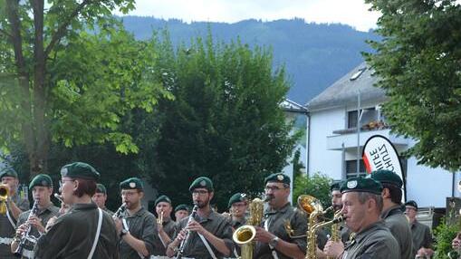 Militärmusik in St. Johann