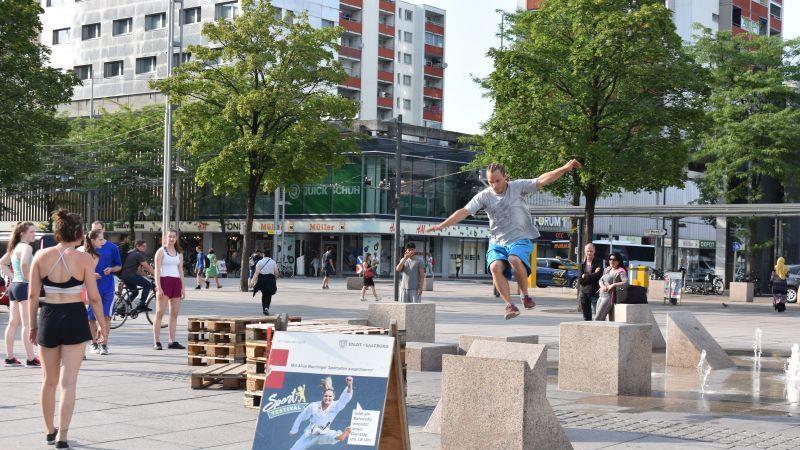 Sporttestival in der Mozartstadt