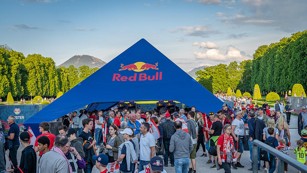 Red Bull Salzburgs Meisterfeier I