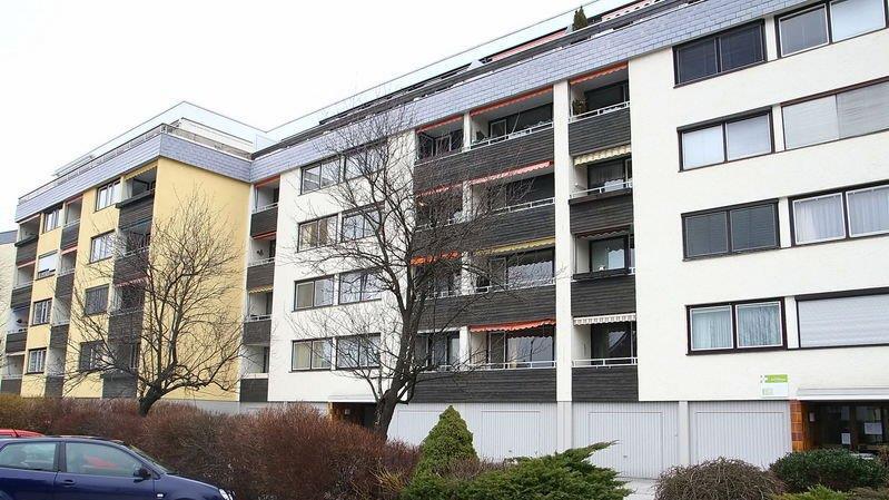 Der betroffene Wohnblock