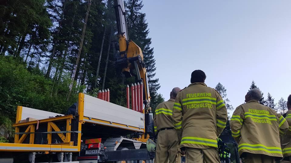 Pkw-Absturz an der Glockner Hochalpenstraße