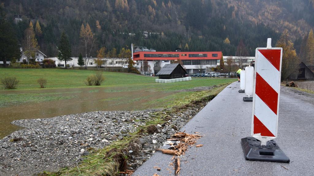 Hochwasser: Situation in Muhr