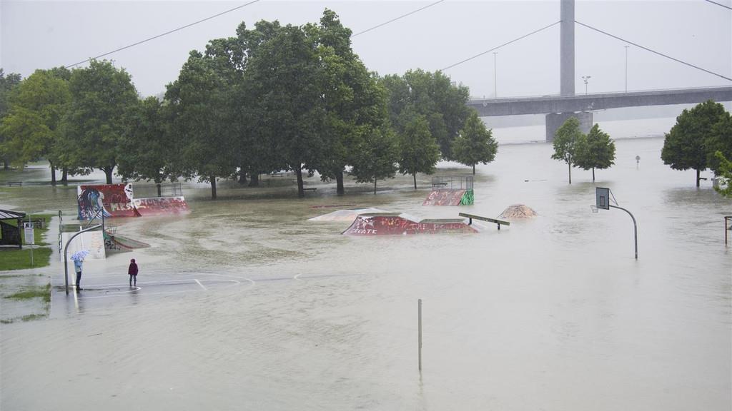 Hochwasser in Linz