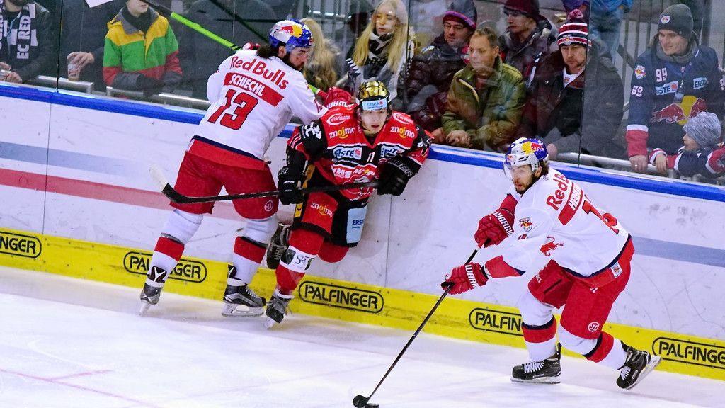 Eishockey: Salzburg gewinnt letztes Heimspiel