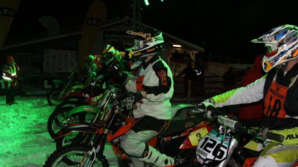 Snow Speedhill Race in Ried