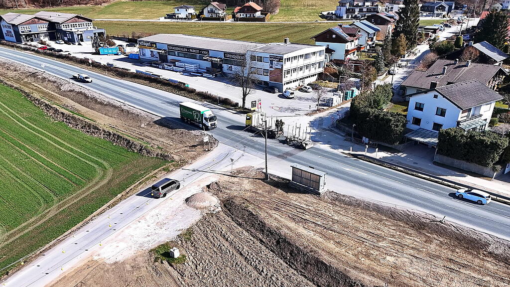 Baustelle Bergheim/Muntigl
