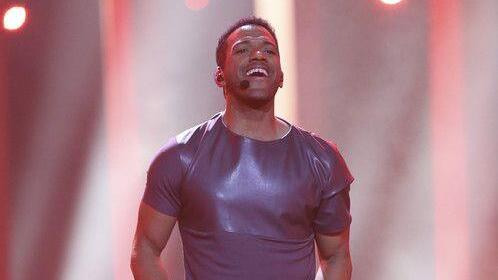 Cesar Sampson beim ESC