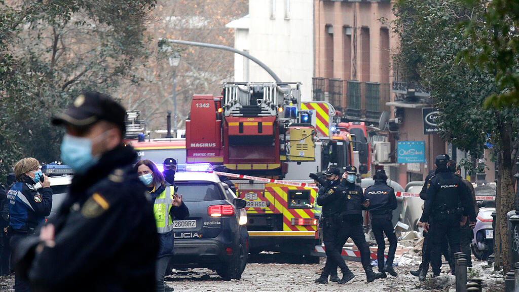 Explosion ersch\u00fcttert Madrid