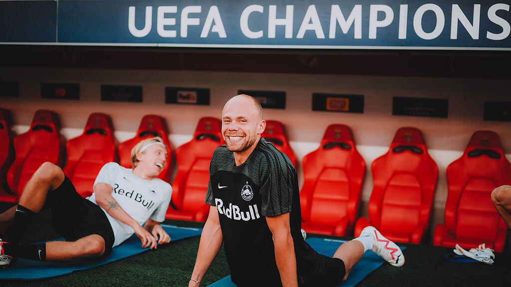 Red Bull Salzburg, Benfica Lissabon, Training, Alexander Schlager
