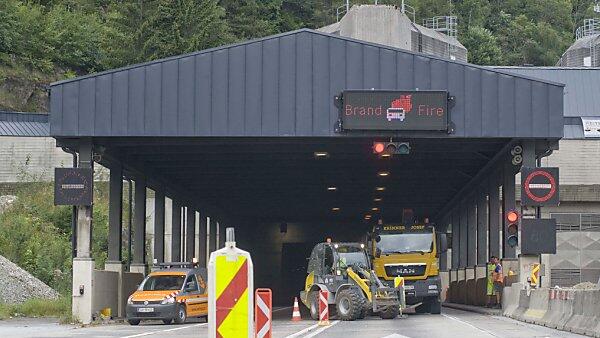 Im Tunnel hatte es schwere Schäden gegeben