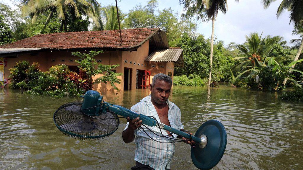 Über 100 Tote nach Unwettern in Sri Lanka