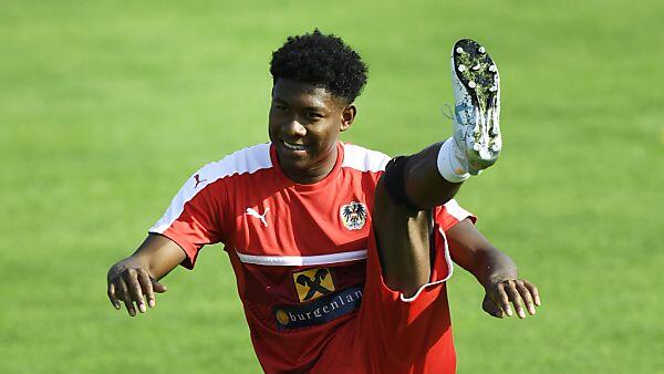 Alaba hat Probleme mit dem linken Knie