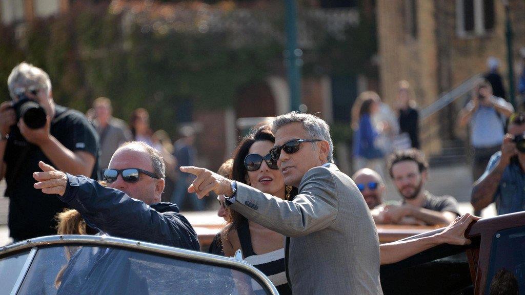 George Clooney und Amal Alamuddin