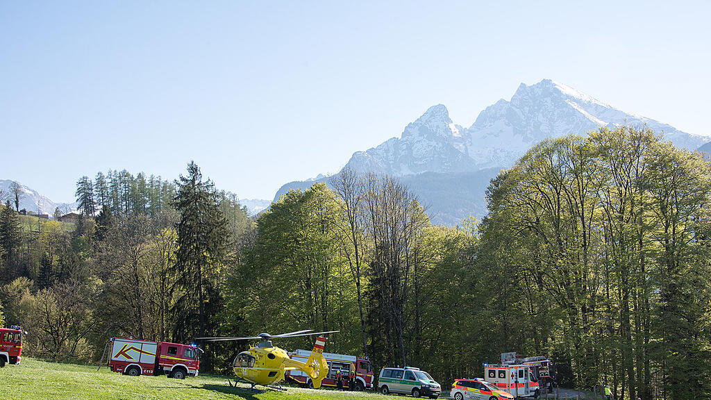 Autoabsturz Berchtesgaden