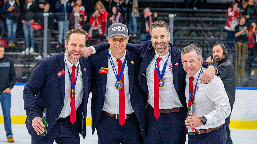 Jubelszenen EC Red Bull Salzburg Titel