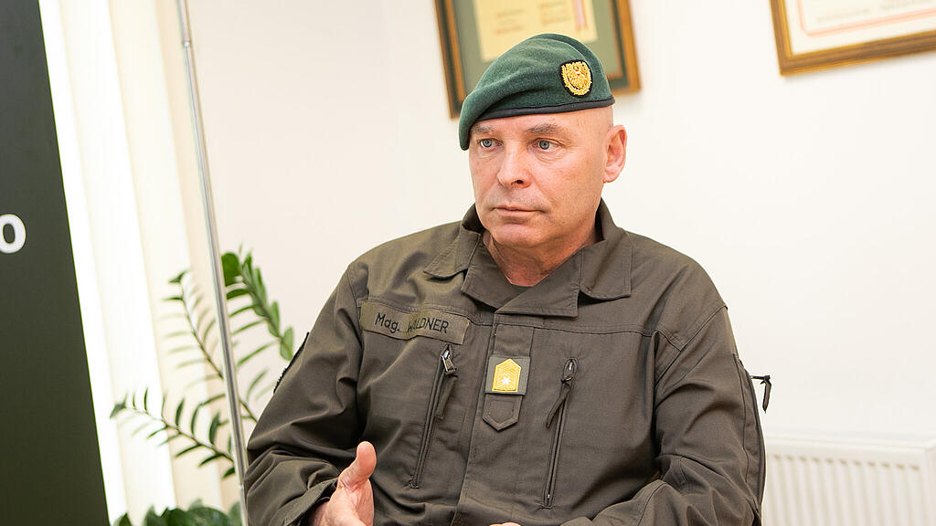 SB, Anton Waldner, Militärkommandant, Militär, Bundesheer
