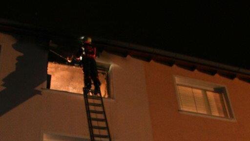 Wohnungsbrand in Morzg