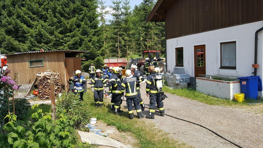 Brand in Lengau Juni 2017