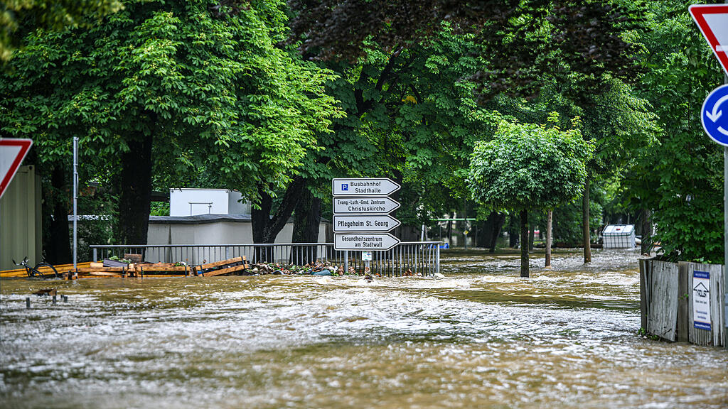 Hochwasser in Bayern, Sonntag