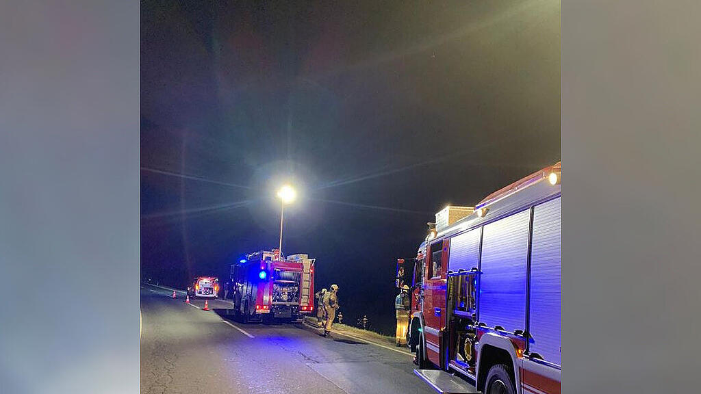 Unfall B165 Mittersill