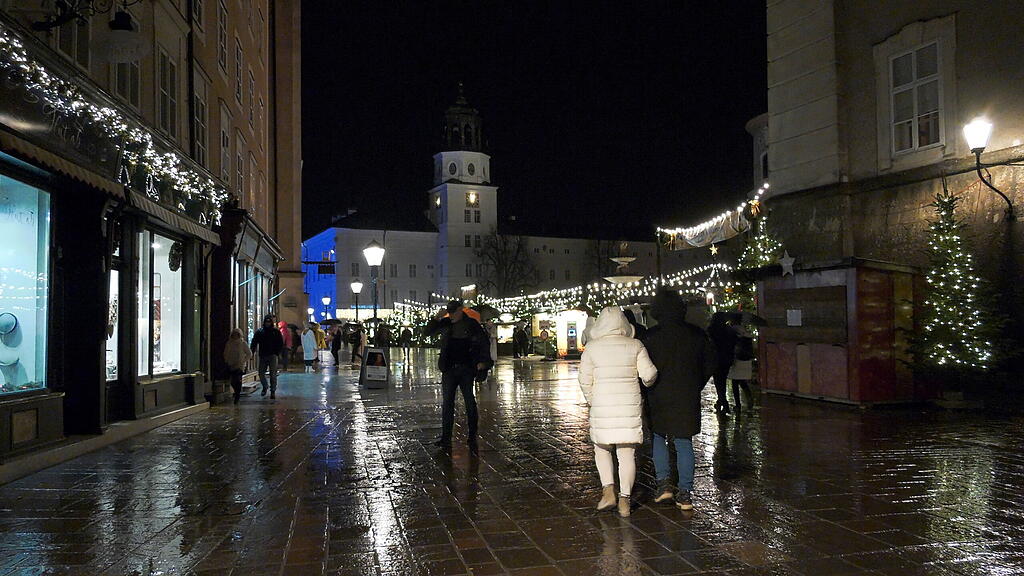 Silvester in der Stadt Salzburg