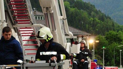 Brandübung in betreutem Wohnheim