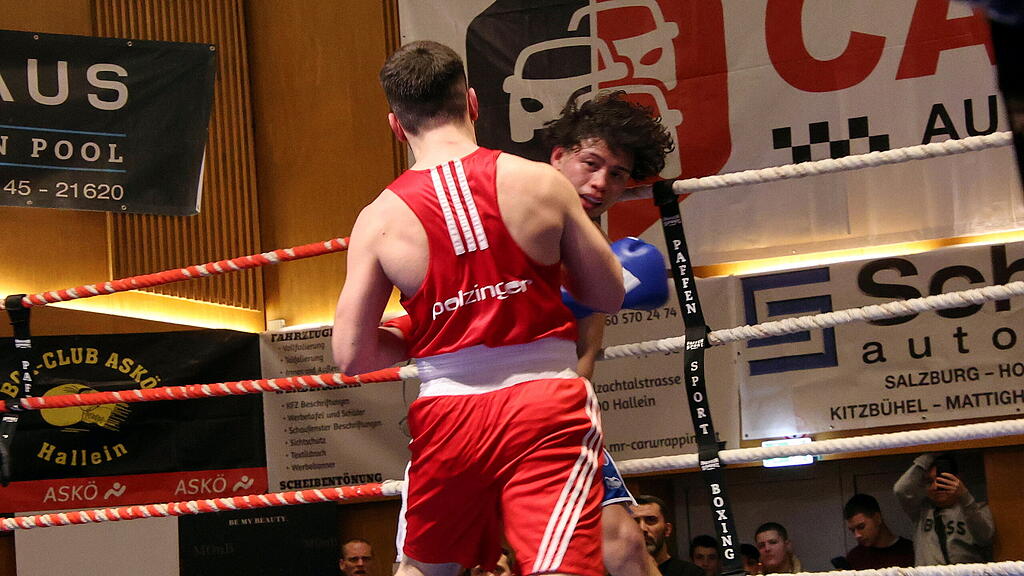Boxgala aus der Salzberghalle Hallein