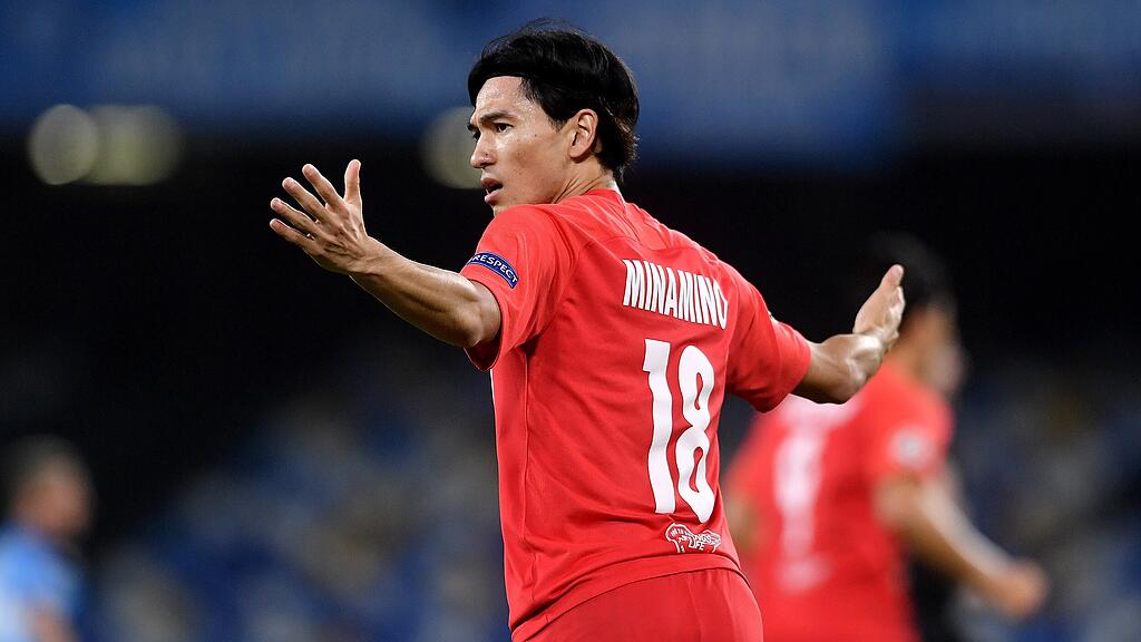 Takumi Minamino, Red Bull Salzburg