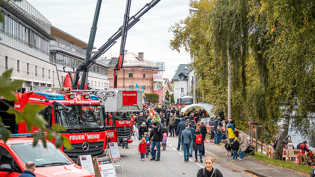 Tag der Offenen Tür bei der Berufsfeuerwehr Salzburg