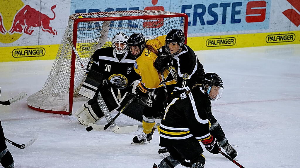 Eishockey: Salzburg Eagles gegen Vienna Sabres