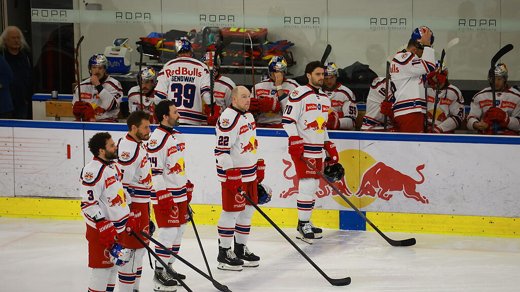 Eishockey: Red Bull Salzburg vs. Black Wings Linz