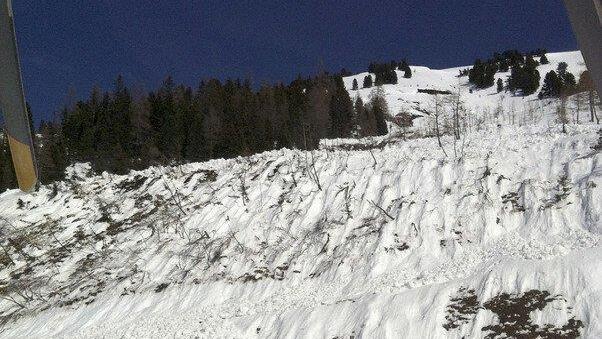 Bilder der Lawine