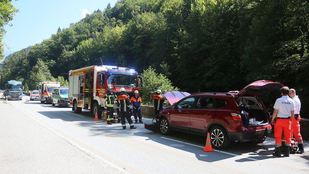 Verkehrsunfall am Thumsee