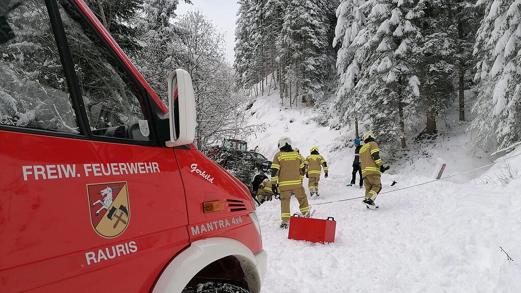 Fahrzeugabsturz Rauris