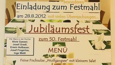 Das war das 50. Festmahl