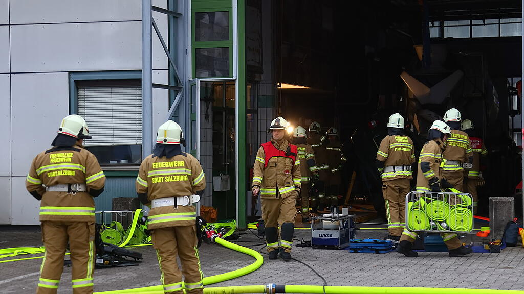 Herbstübung Freiwillige Feuerwehr Stadt Salzburg