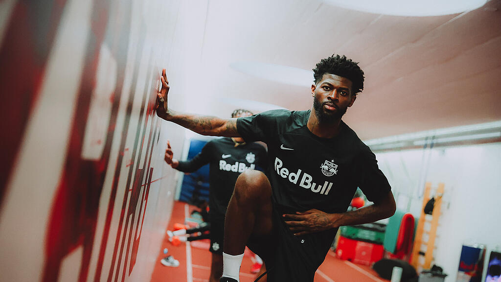 Red Bull Salzburg, Training, Onguene