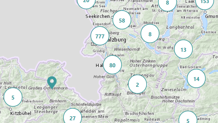 Fahrrad-Gefahrstellen in Salzburg