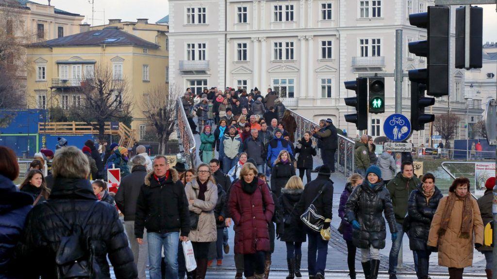 Einkaufssamstag in Salzburg