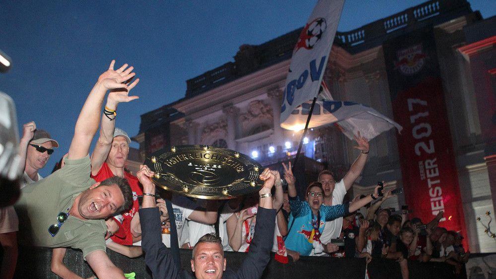 Meisterfeier von Red Bull Salzburg III