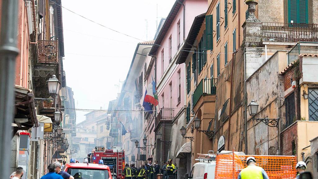 Rocca di Papa, Explosion, Italien