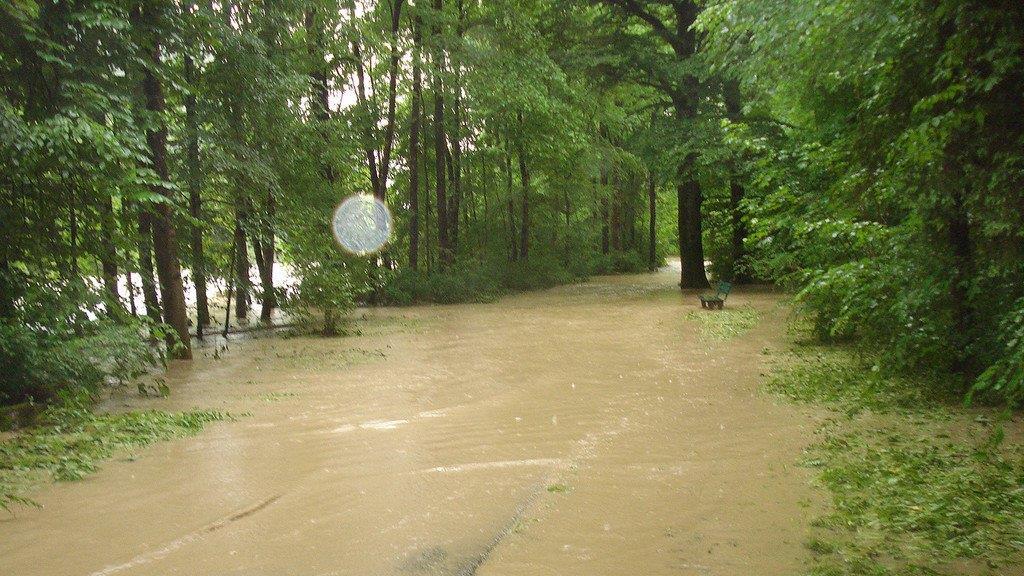 Hochwasseralarm im Lkr. Berchtesgadener Land
