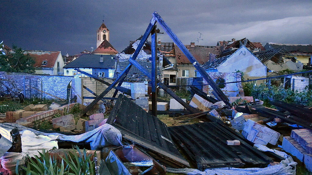 Tornado in Tschechien