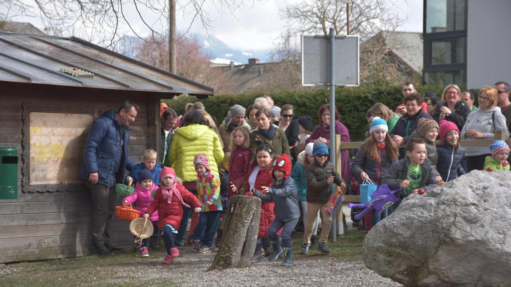 Ostereiersuchen in Niederalm veranstaltet von der SPÖ Anif