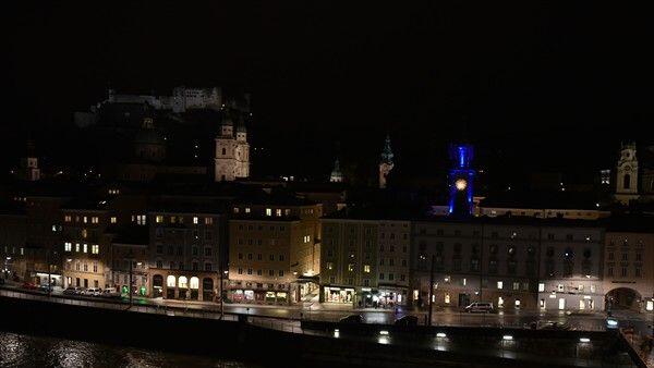 In der Stadt Salzburg wird es heute um 20.30 Uhr im Zeichen der "Earth Hour" dunkel.