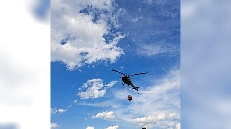 Waldbrand Strobl