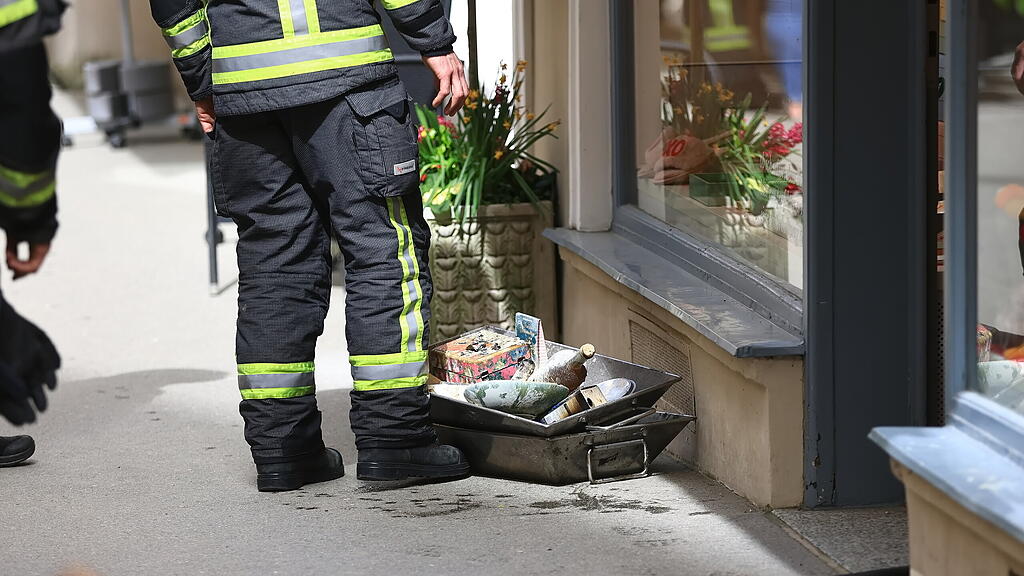 Brand in Salzburger Kaigasse