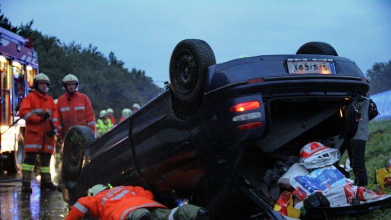 Pkw-Überschlag auf A1