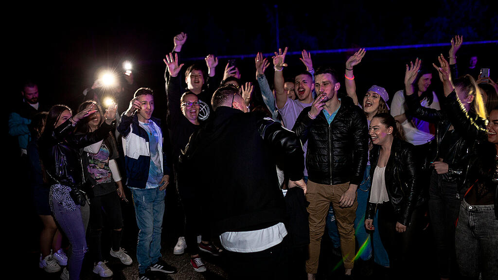 Autodisco mit MC Yankoo