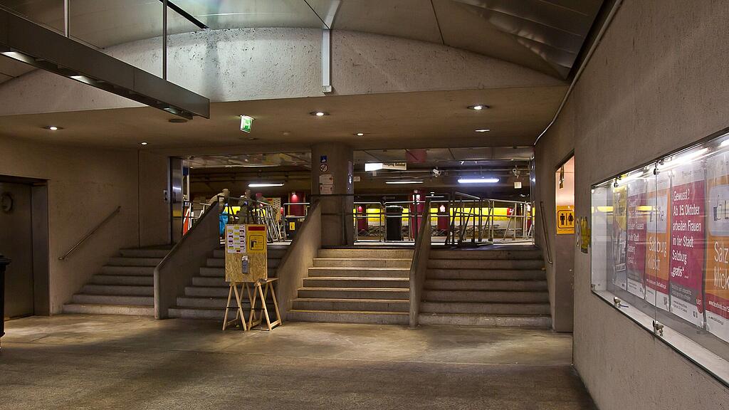 Die Bahnhofsgarage kann nun doch nicht winterfest gemacht werden.